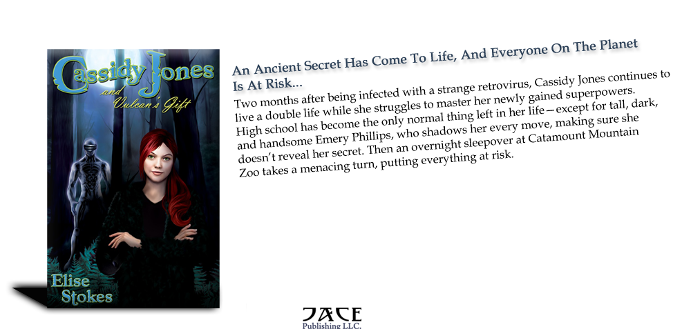 An Ancient Secret Has Come To Life, And Everyone On The Planet Is At Risk... Two months after being infected with a strange retrovirus, Cassidy Jones continues to live a double life while she struggles to master her newly gained superpowers. High school has become the only normal thing left in her life-except for tall, dark, and handsome Emery Phillips, who shadows her every move, making sure she doesn't reveal her secret. Then an overnight sleepover at Catamount Mountain Zoo takes a menacing turn, putting everything at risk.
 